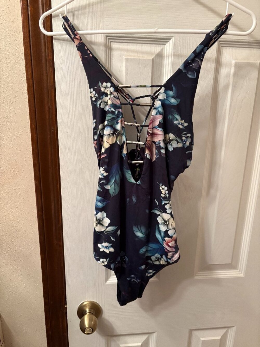 Tinibikini Women's Multi Color One Piece Size L